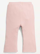L'image numéro 2 présente Legging côtelé évasé pour toute-petite fille