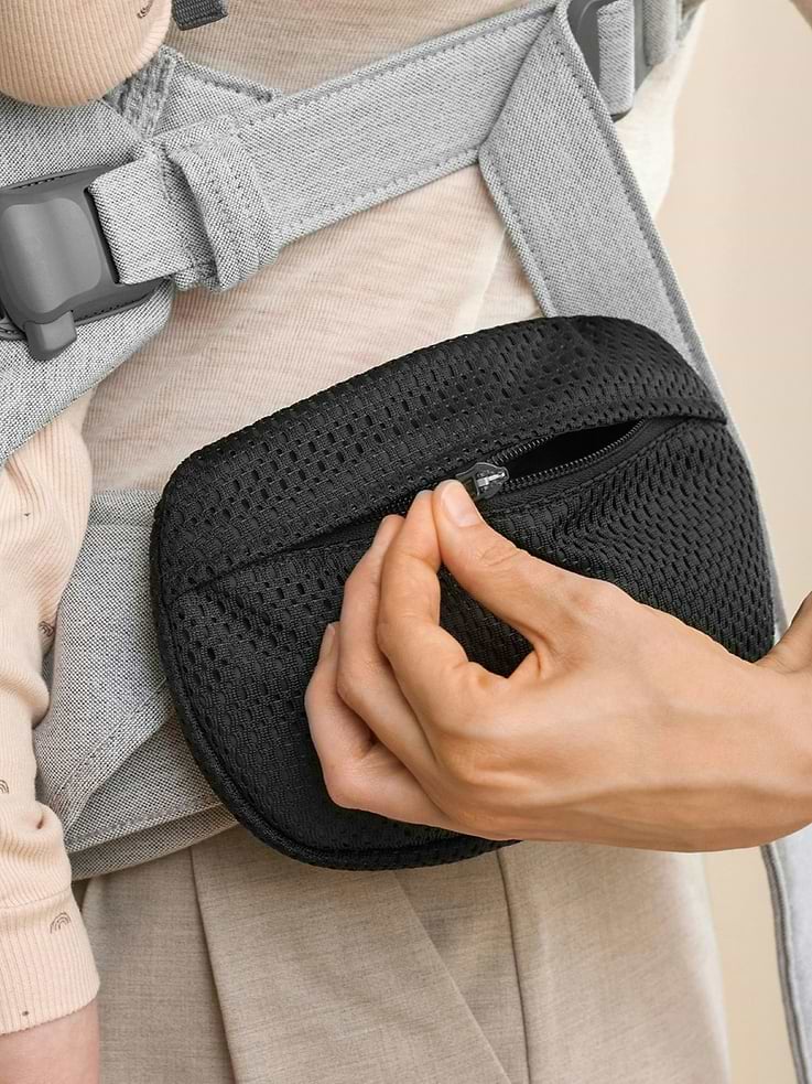 Image 3 of 3, BabyBjorn Mesh Pocket Pouch for Baby Carrier