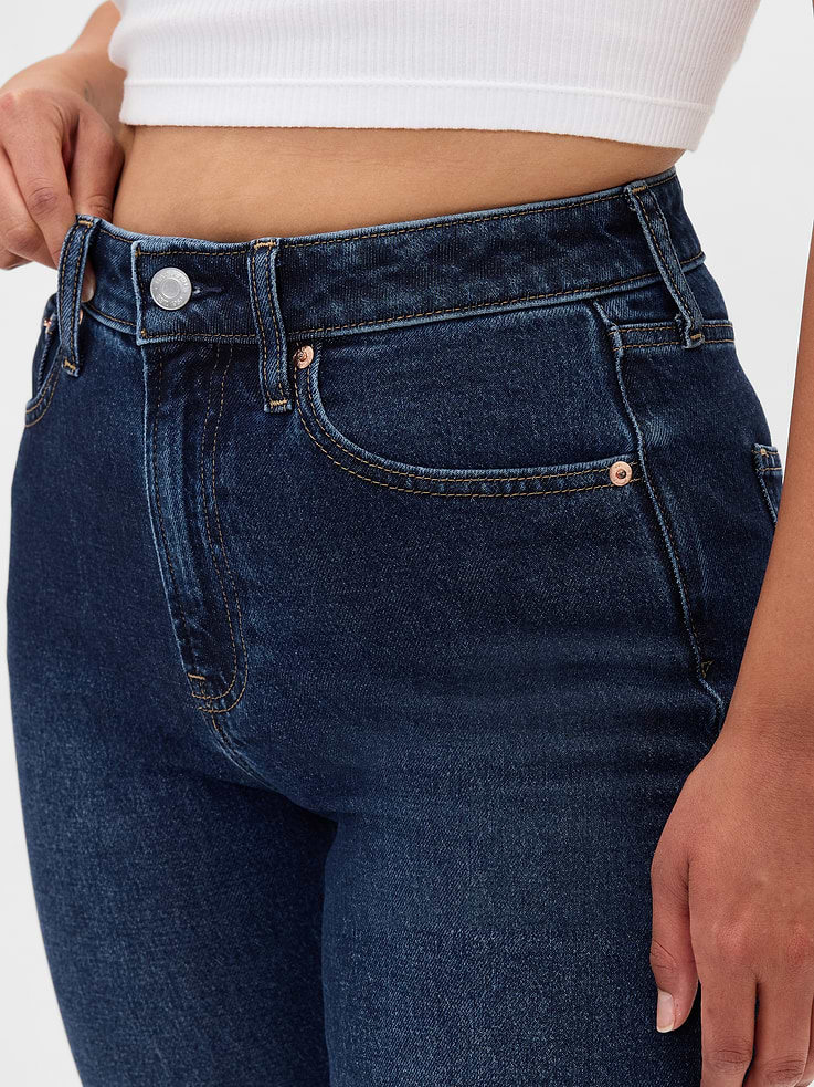 Image number 7 showing, Curvy High Rise '90s Slim Straight Jeans