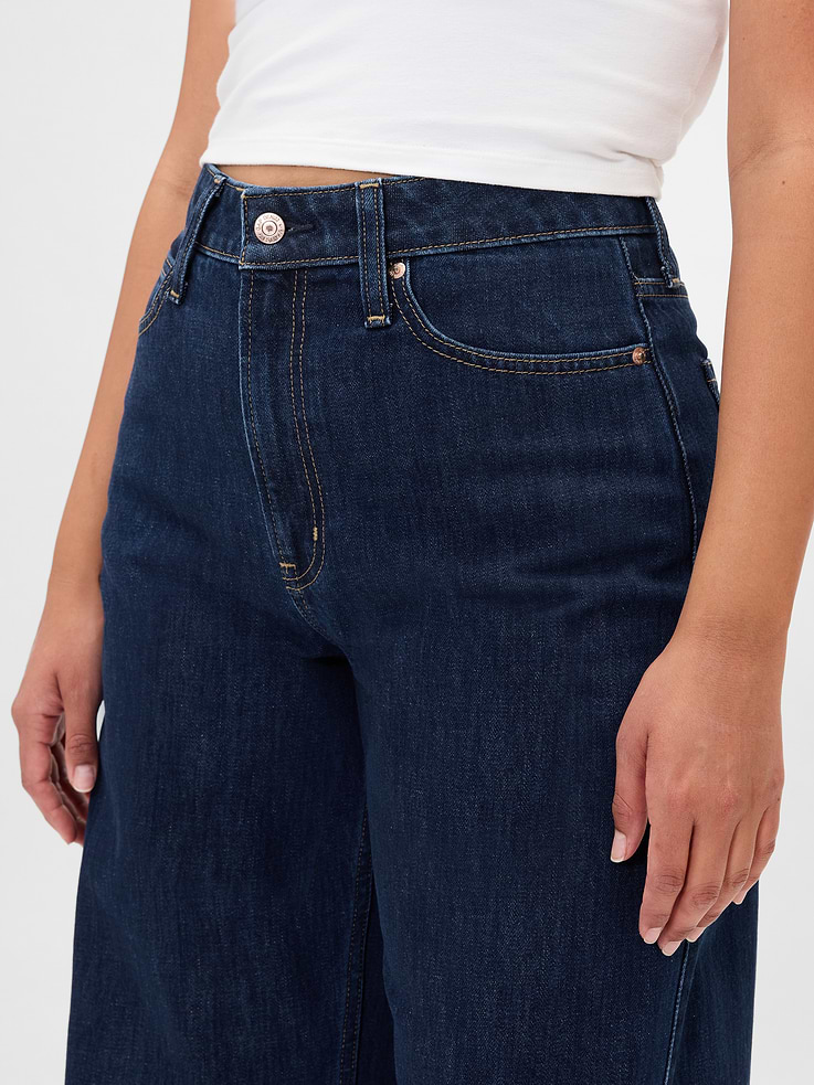 Image number 7 showing, Curvy High Rise Barrel Jeans