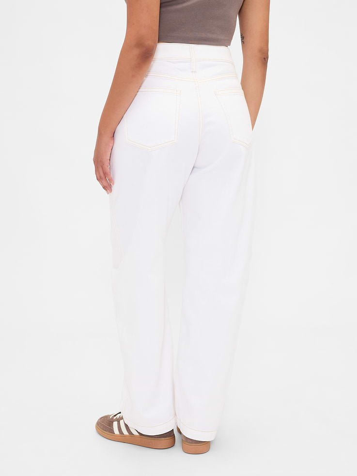 Image number 4 showing, Curvy High Rise Barrel Jeans