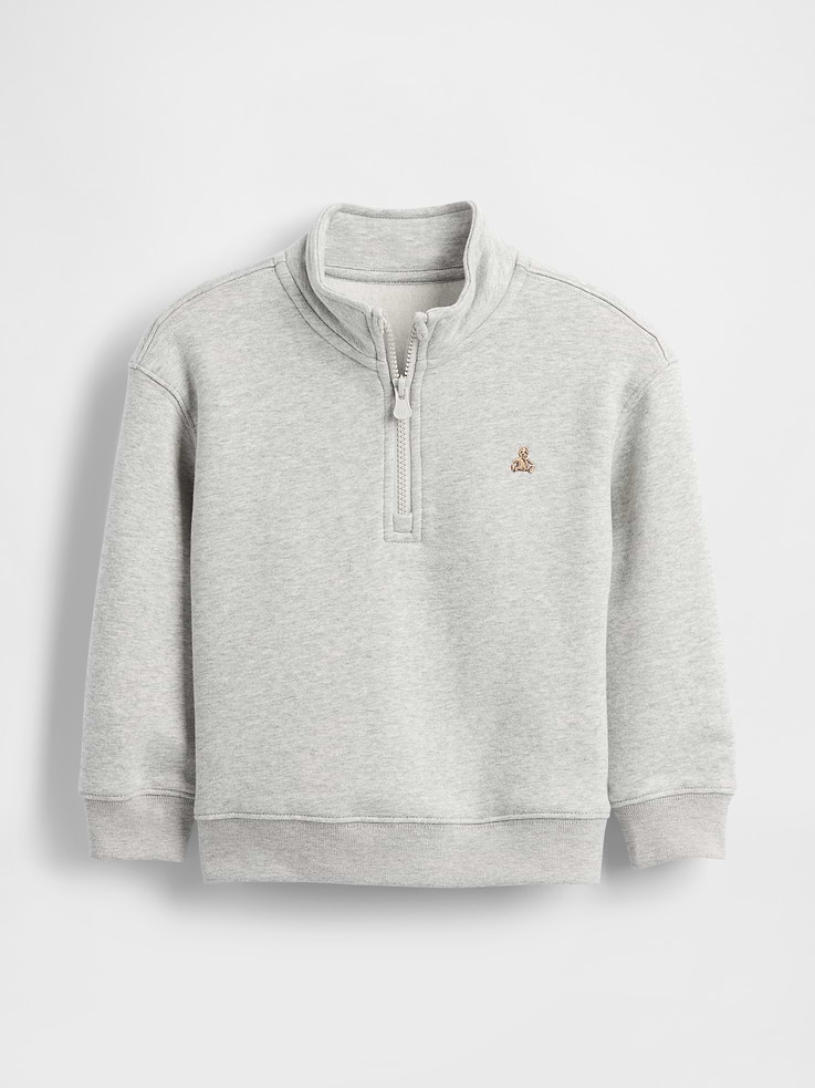 Image number 3 showing, Baby & Toddler VintageSoft Quarter-Zip Pullover