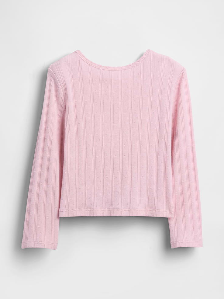 Image number 2 showing, Baby & Toddler Pointelle T-Shirt