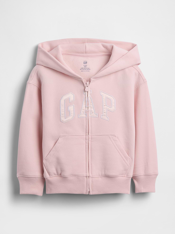 Image number 1 showing, Baby & Toddler VintageSoft Logo Zip Hoodie