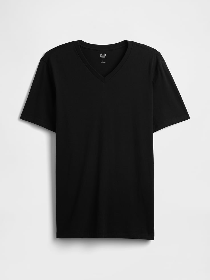 Image 5 of 5, Everyday Soft V-Neck T-Shirt