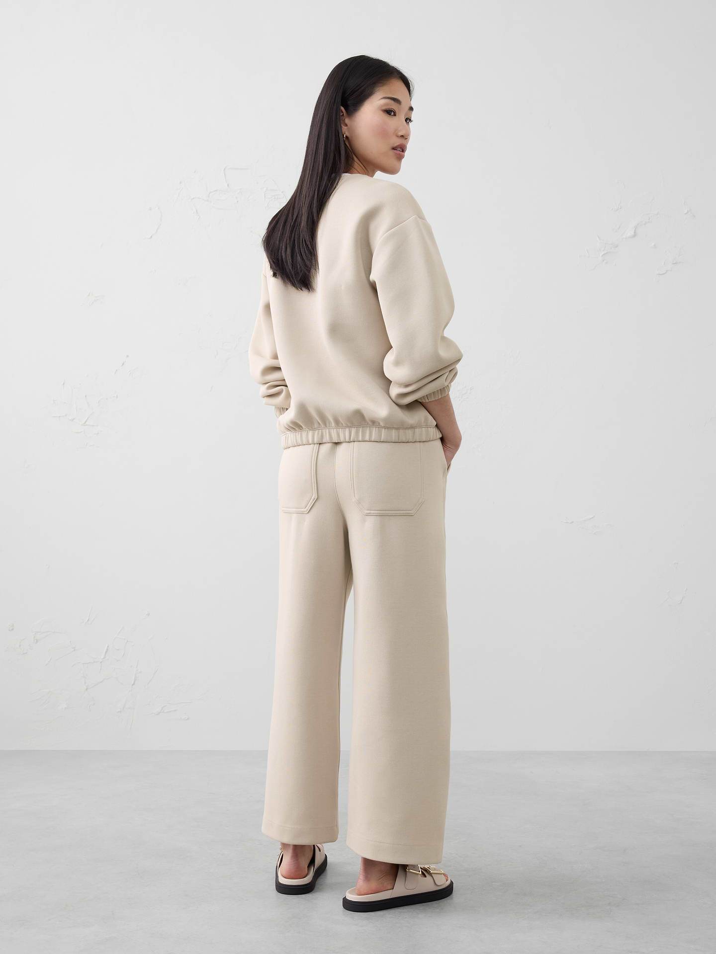 Image number 2 showing, Weekender Wide-Leg High-Rise Ankle Pant