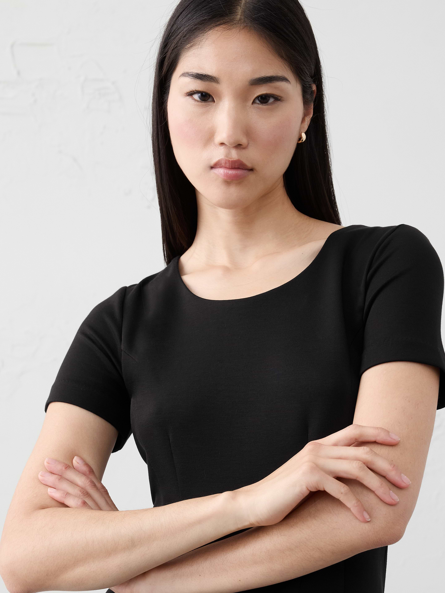 Image number 3 showing, Soft Touch Knee-Length Dress