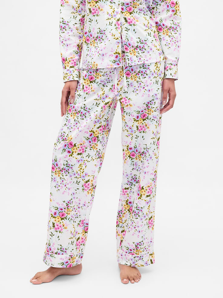 Image 2 of 6, Poplin PJ Pants