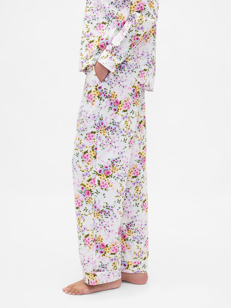 Image 3 of 6, Poplin PJ Pants
