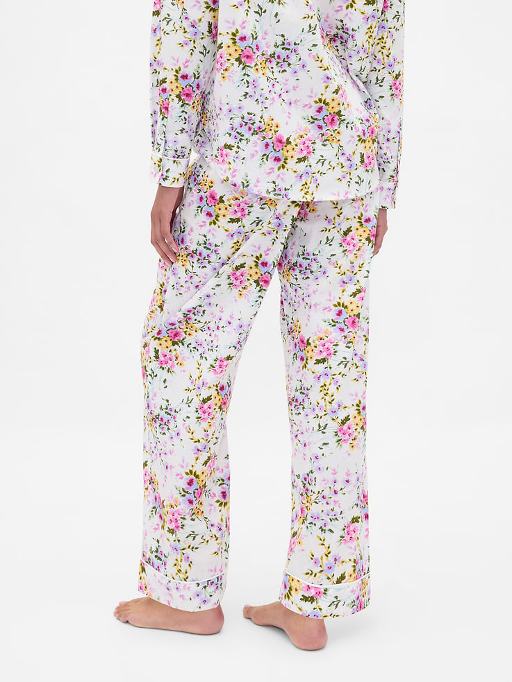 Image 4 of 6, Poplin PJ Pants