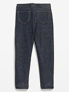 Image number 2 showing, Faux-Jean Leggings for Toddler Girls