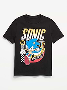 Image number 1 showing, Sonic The Hedgehog™ Gender-Neutral Graphic T-Shirt for Kids
