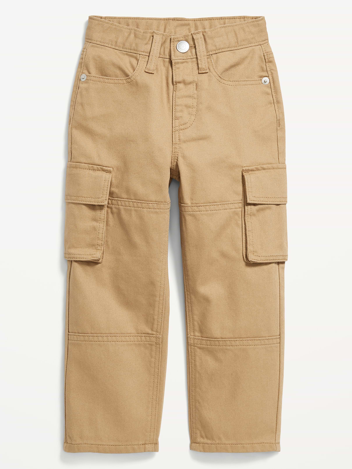 L'image numéro 1 présente Jean cargo coupe généreuse à jambe baril pour tout-petit garçon