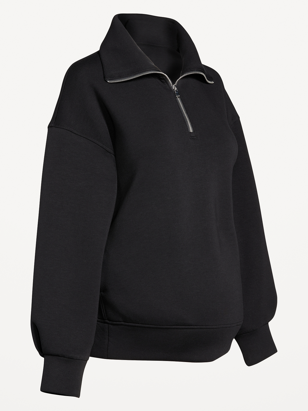 Maternity Bounce Fleece Half-Zip Pullover | Old Navy