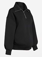 Image number 2 showing, Maternity Bounce Fleece Half-Zip Pullover