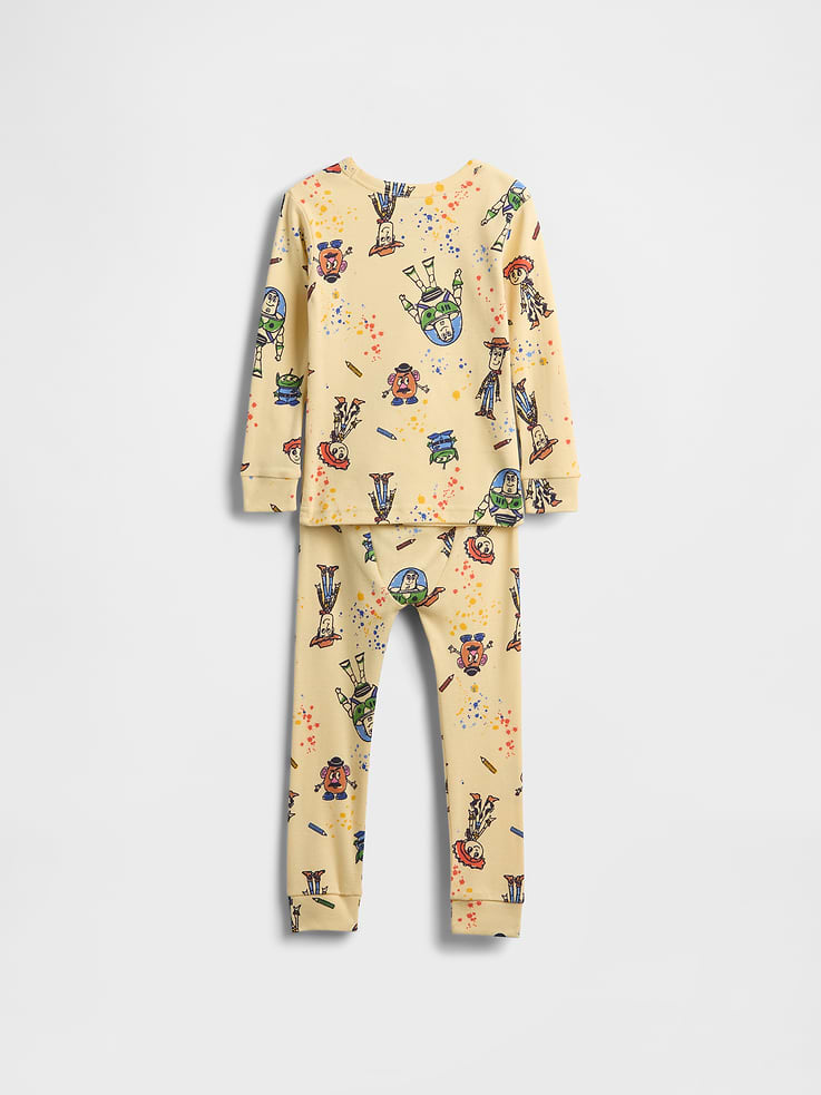 L'image numéro 2 présente Pyjama en coton biologique brossé de Gap x Disney pour Tout-petit et Bébé