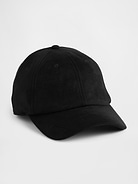 L'image numéro 1 présente Casquette de baseball en suède végane