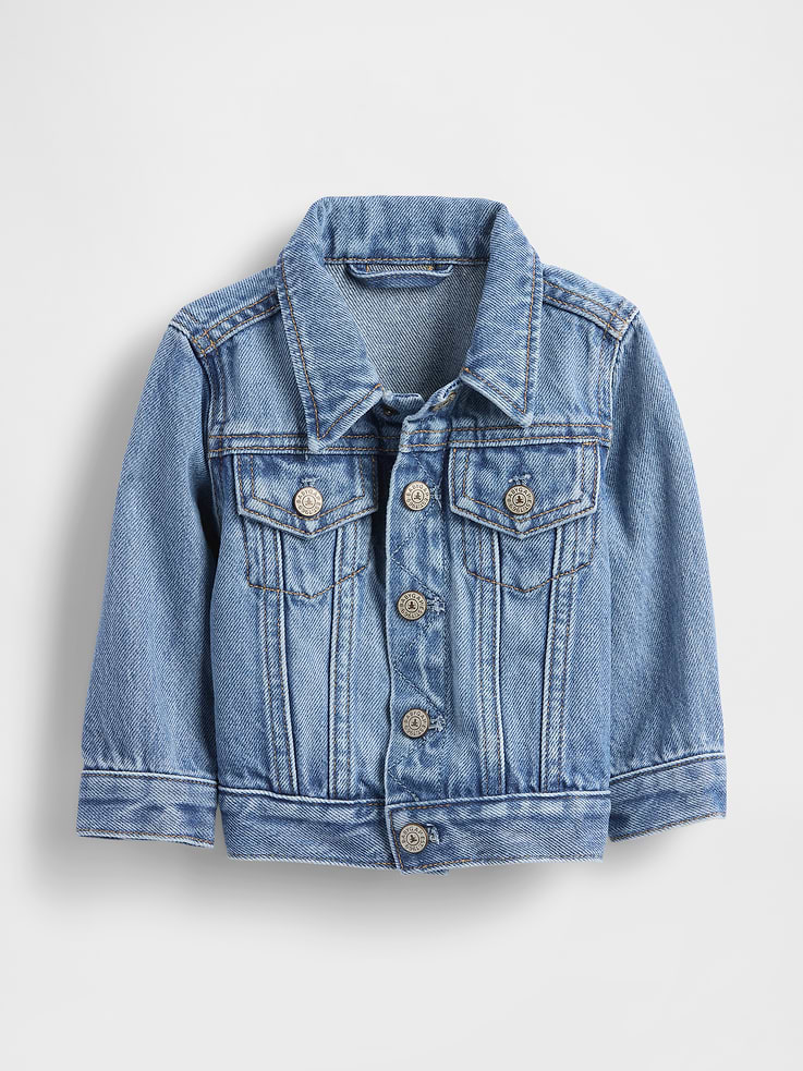 Image number 1 showing, Baby UltraSoft Icon Denim Jacket