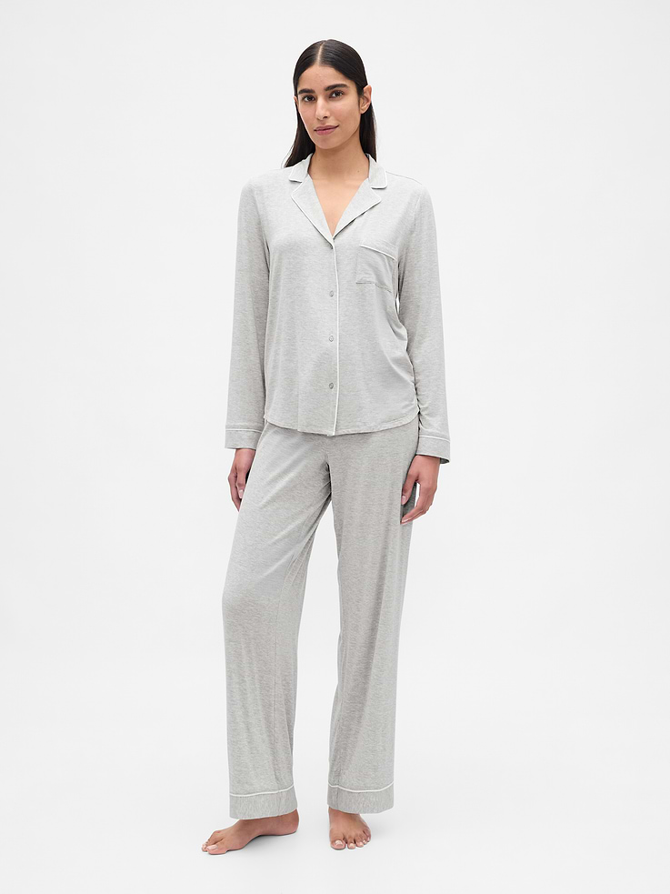 Image number 2 showing, SoftMade Modal PJ Top