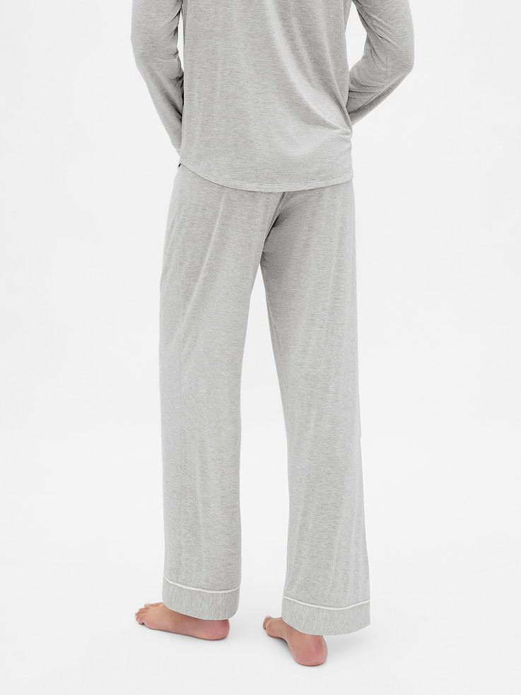 Image number 4 showing, SoftMade Modal PJ Pants