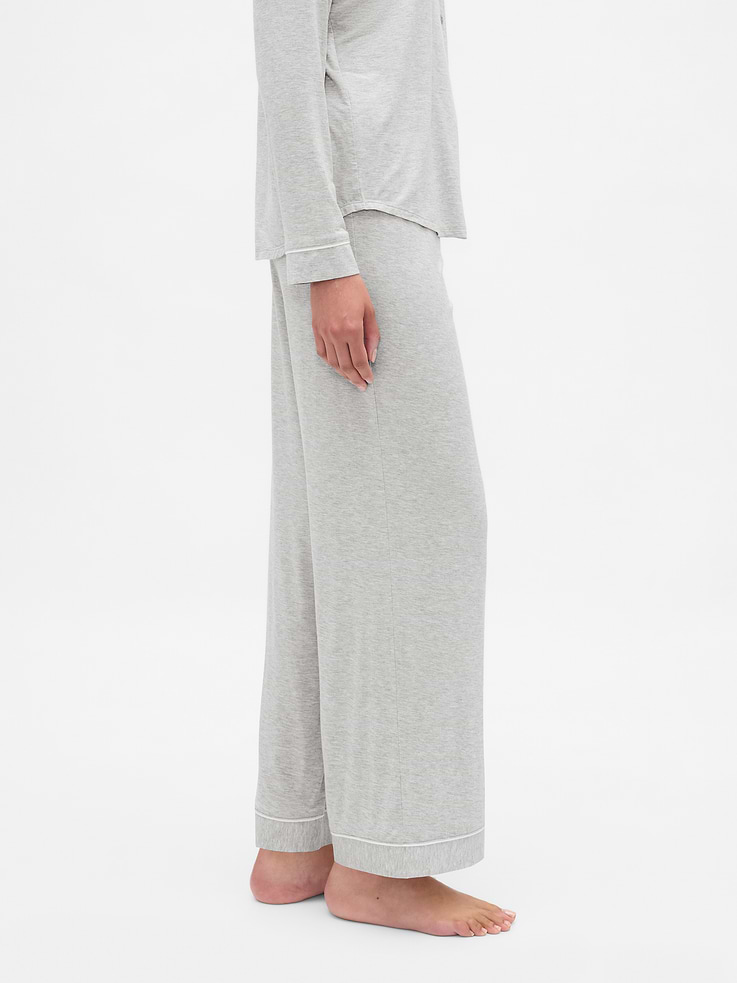 Image number 3 showing, SoftMade Modal PJ Pants