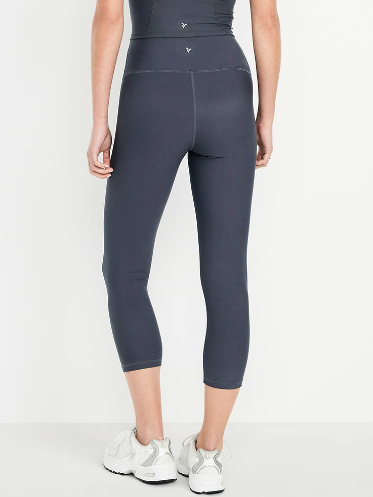Image number 2 showing, High-Waisted PowerSoft Crop Leggings