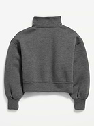 Image number 4 showing, Bounce Fleece Half-Zip Pullover Sweatshirt for Girls