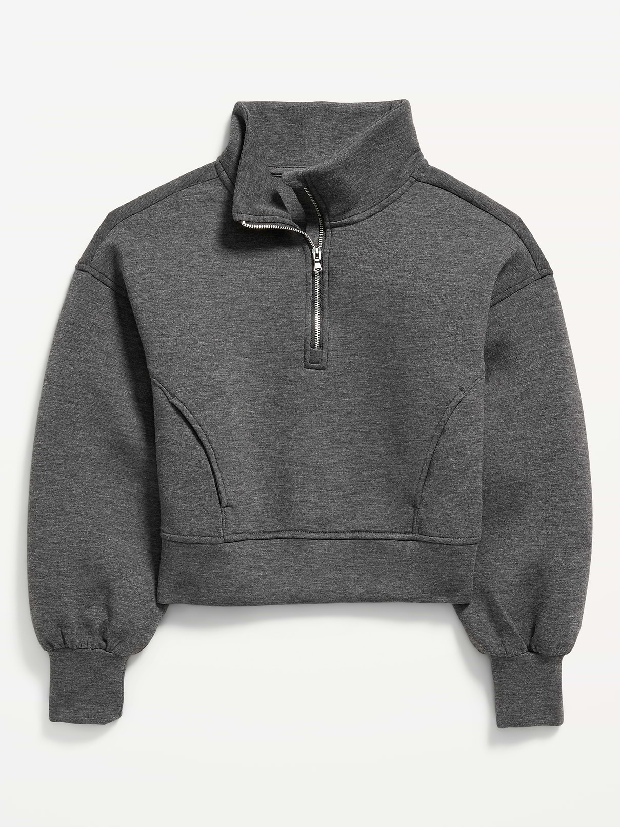 Image number 3 showing, Bounce Fleece Half-Zip Pullover Sweatshirt for Girls