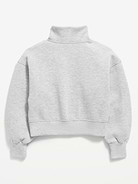 Image number 4 showing, Bounce Fleece Half-Zip Pullover Sweatshirt for Girls