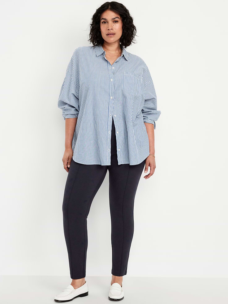 Image number 7 showing, Extra High-Waisted Stevie Skinny Pants