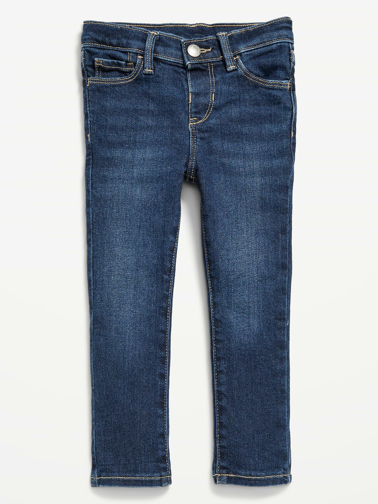 Image number 1 showing, High-Waisted Rockstar 360° Stretch Jeggings for Toddler Girls