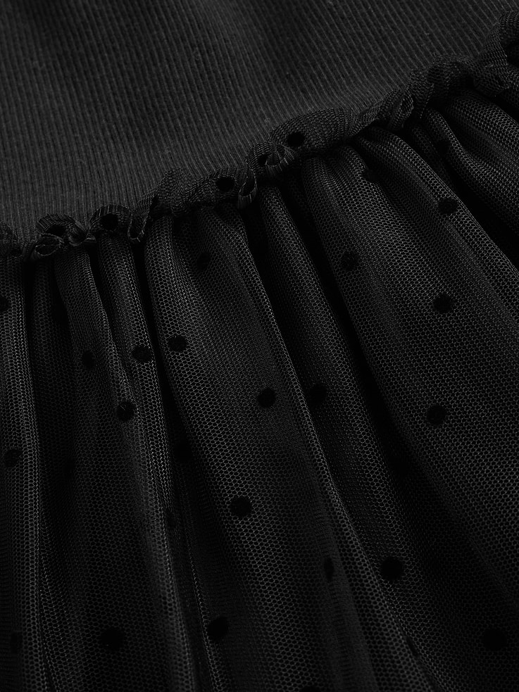 Image number 4 showing, Baby & Toddler Tulle Mixed Media Dress