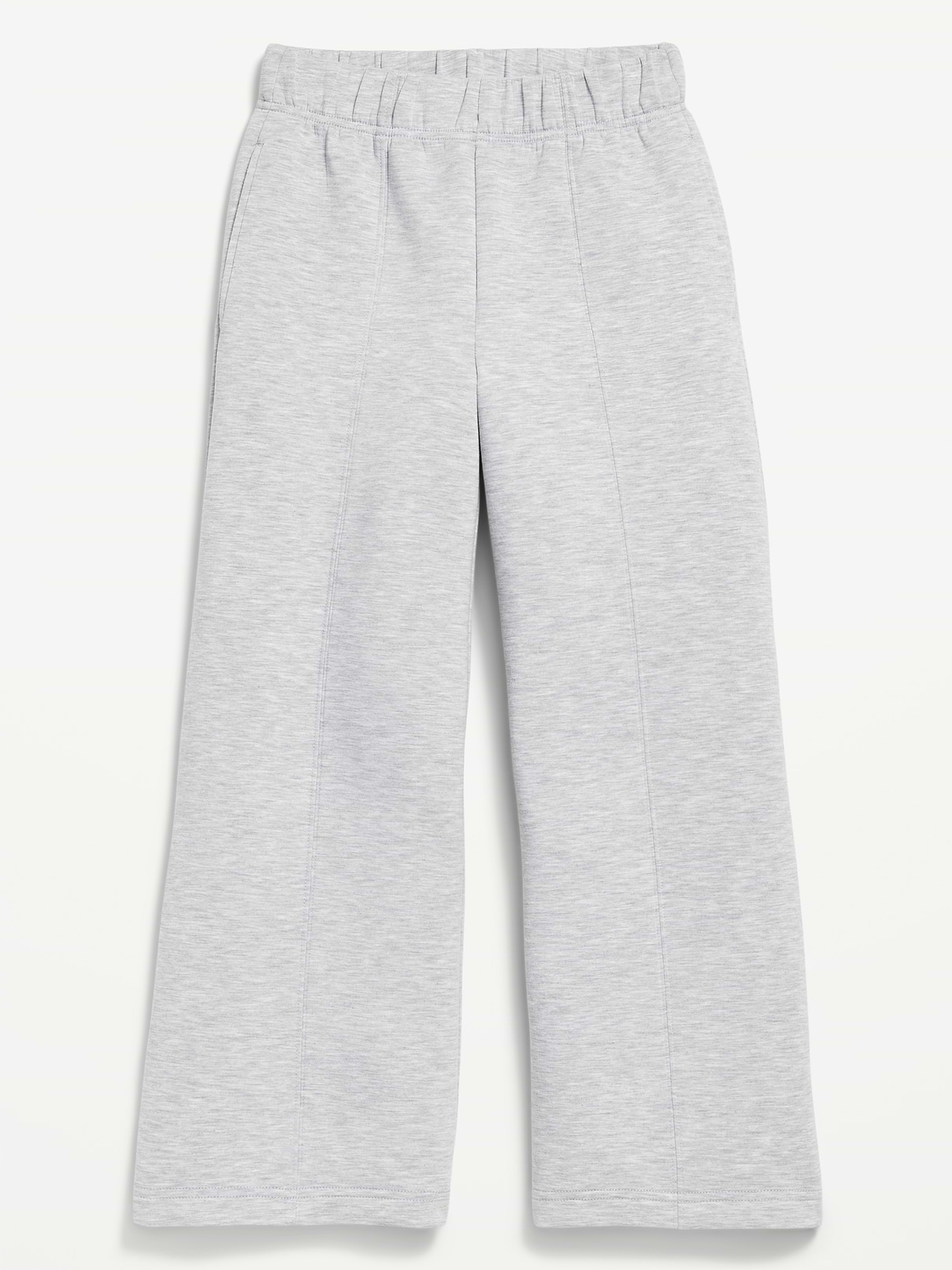 Image number 4 showing, High-Waisted Bounce Fleece Wide-Leg Sweatpants for Girls