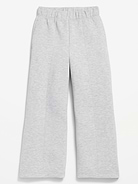 Image number 4 showing, High-Waisted Bounce Fleece Wide-Leg Sweatpants for Girls