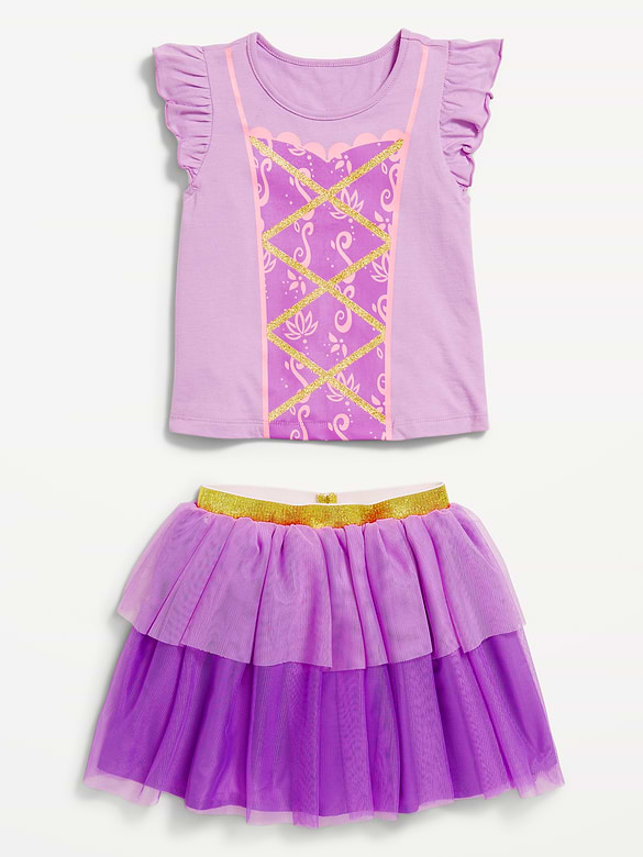 Disney© Princess T-Shirt and Tutu Skirt Set for Toddler Girls