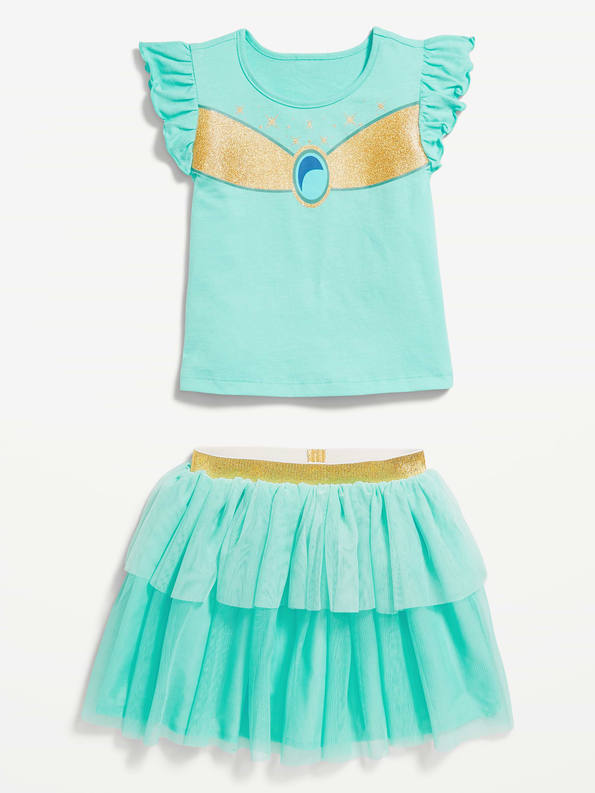 Image number 3 showing, Disney© Princess T-Shirt and Tutu Skirt Set for Toddler Girls