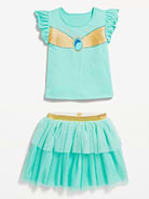Image number 3 showing, Disney© Princess T-Shirt and Tutu Skirt Set for Toddler Girls