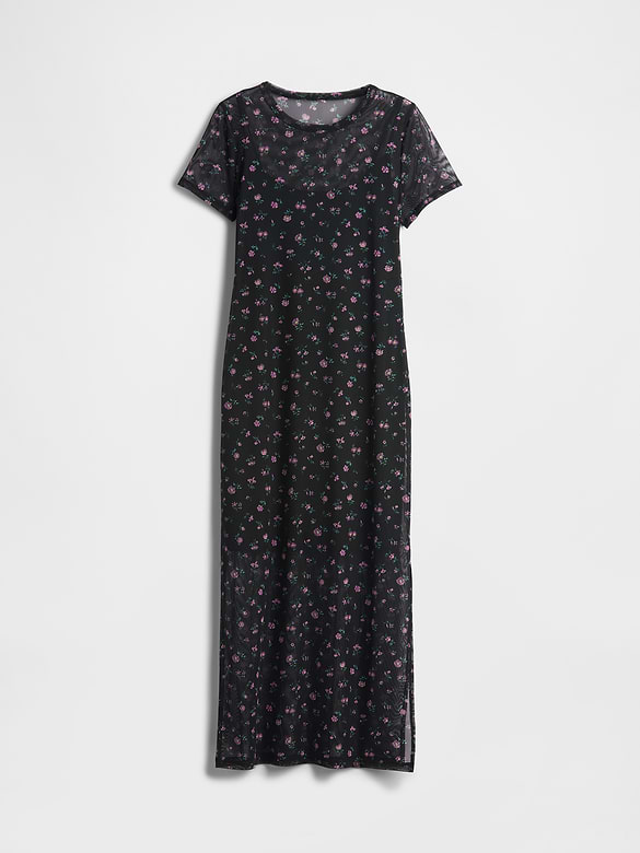 Mesh Maxi Dress