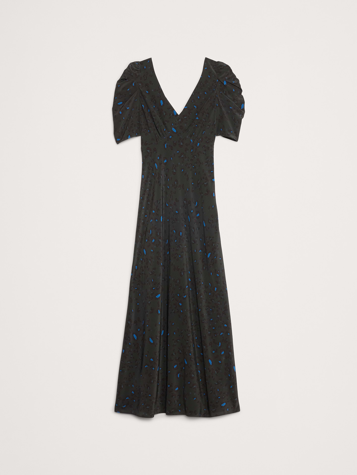 Image number 5 showing, Matte Silk Maxi Dress