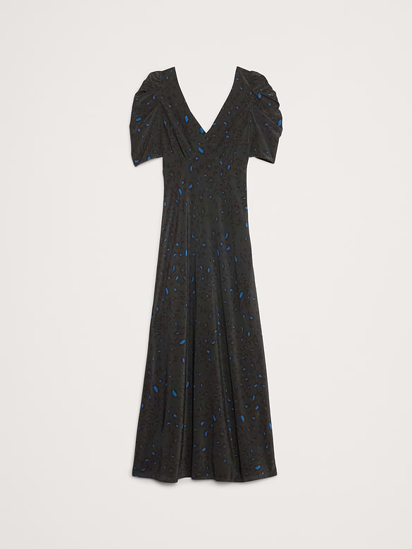 Matte Silk Maxi Dress