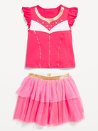 Image number 3 showing, Disney© Princess T-Shirt and Tutu Skirt Set for Toddler Girls