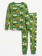 L'image numéro 1 présente Pyjama ajusté à motif pour tout-petit et bébé