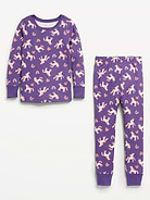 Image number 3 showing, Printed Snug-Fit Pajama Set for Toddler & Baby