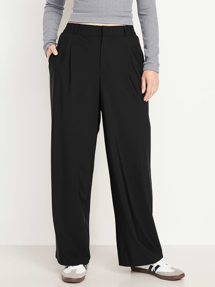 Image number 5 showing, High-Waisted SleekTech Trouser Pants