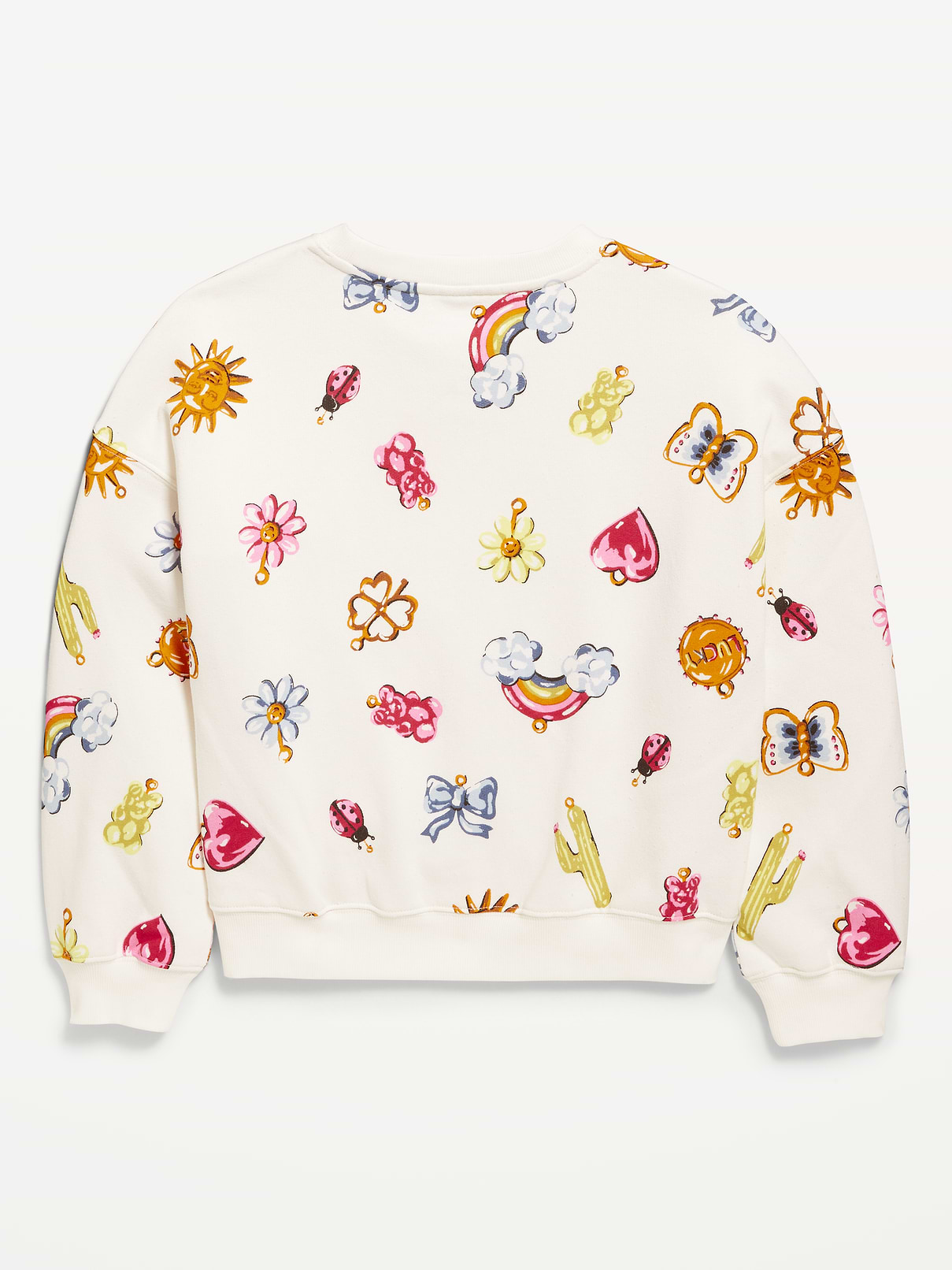 Image number 2 showing, Favorite Fleece Oversized Tunic Sweatshirt for Girls