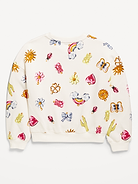Image number 2 showing, Favorite Fleece Oversized Tunic Sweatshirt for Girls