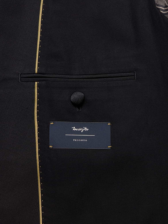Relaxed Italian Barathea Tuxedo Jacket