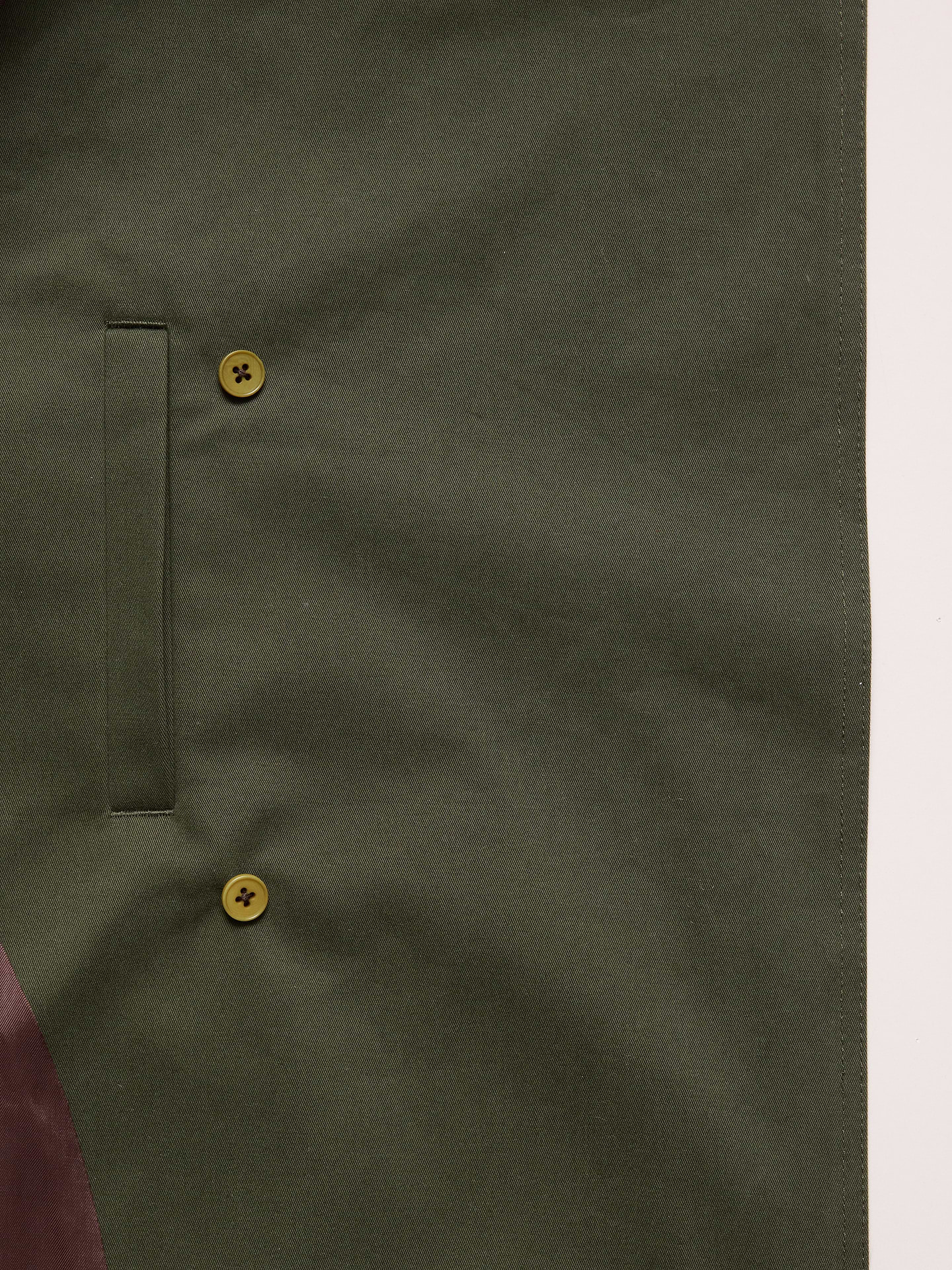 L'image numéro 6 présente Trench en coton classique