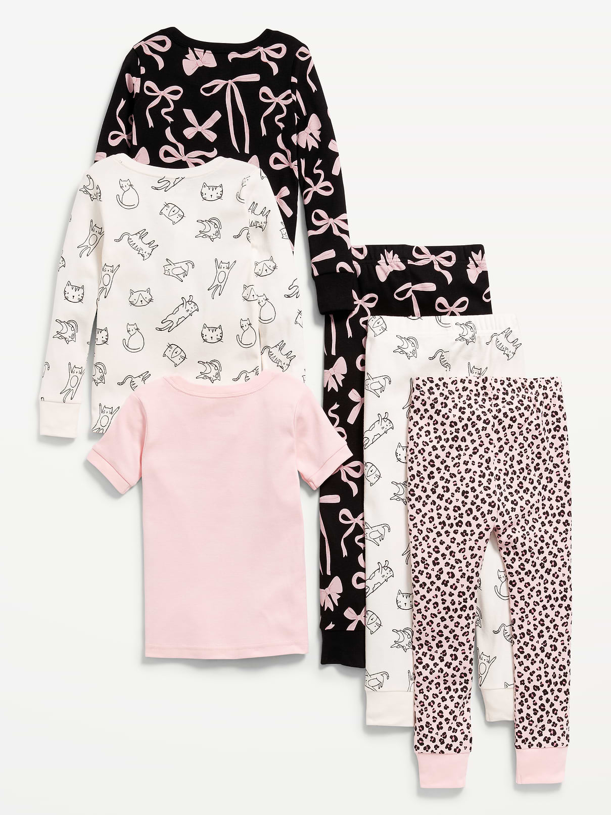 Image number 2 showing, Snug-Fit Printed Pajama 6-Piece for Toddler & Baby