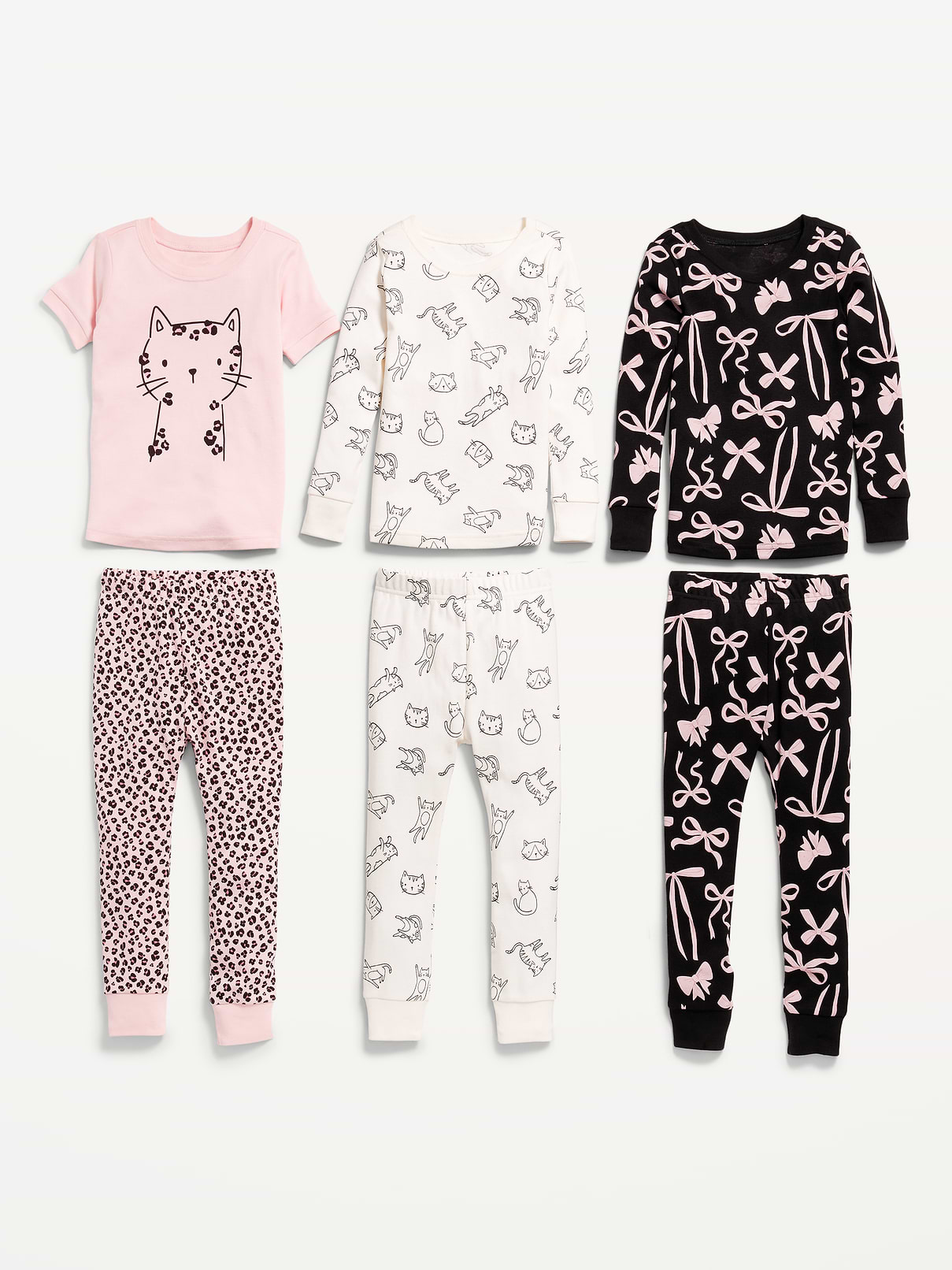 Image number 3 showing, Snug-Fit Printed Pajama 6-Piece for Toddler & Baby